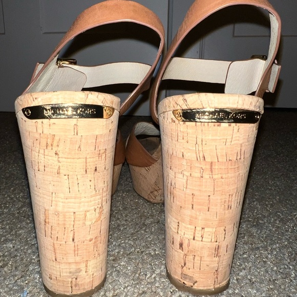 Michael Kors Cork Heels Women’s Size 10 - Picture 1 of 8
